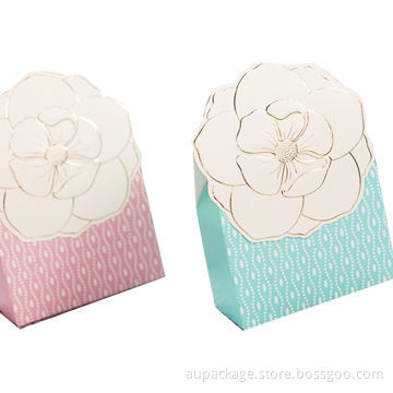 Gift box with embossing and gold stamping, suitable for cosmetic package, food package/gift package